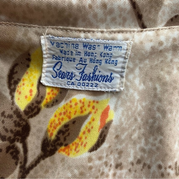 Vintage 70s Floral Dress - Picture 9 of 9